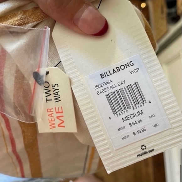 Striped Off-Shoulder Ruffle Top - Picture 10 of 10